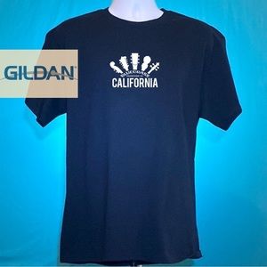 NEW California Bluegrass TSHIRT Musicians Tee Black